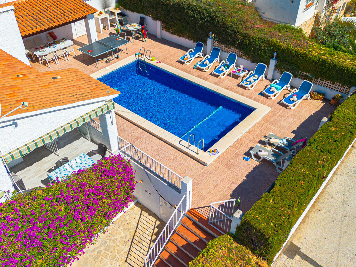Villa 14 pers., 7 chambres et piscine privée à Calpe - Photo 12