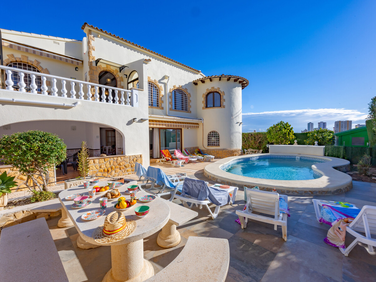 Villa Delmare Calpe : 5 ch, piscine 8x4m, 1,4 km plage - Photo 3