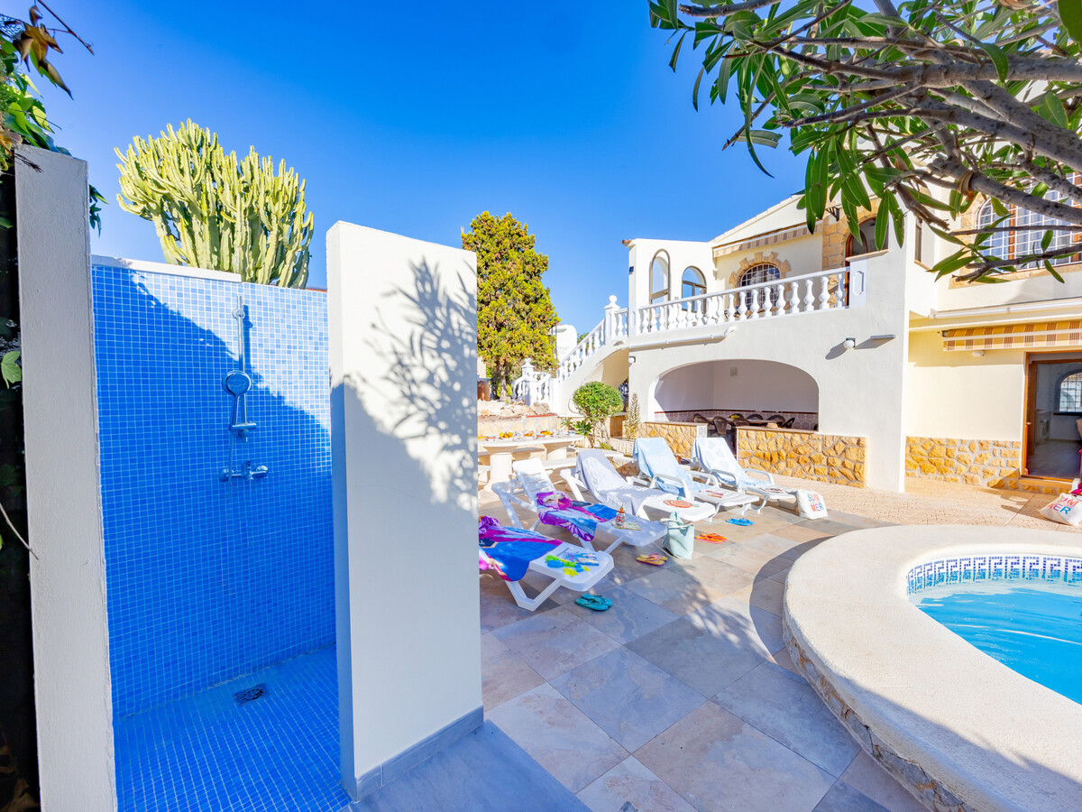 Villa Delmare Calpe : 5 ch, piscine 8x4m, 1,4 km plage - Photo 8