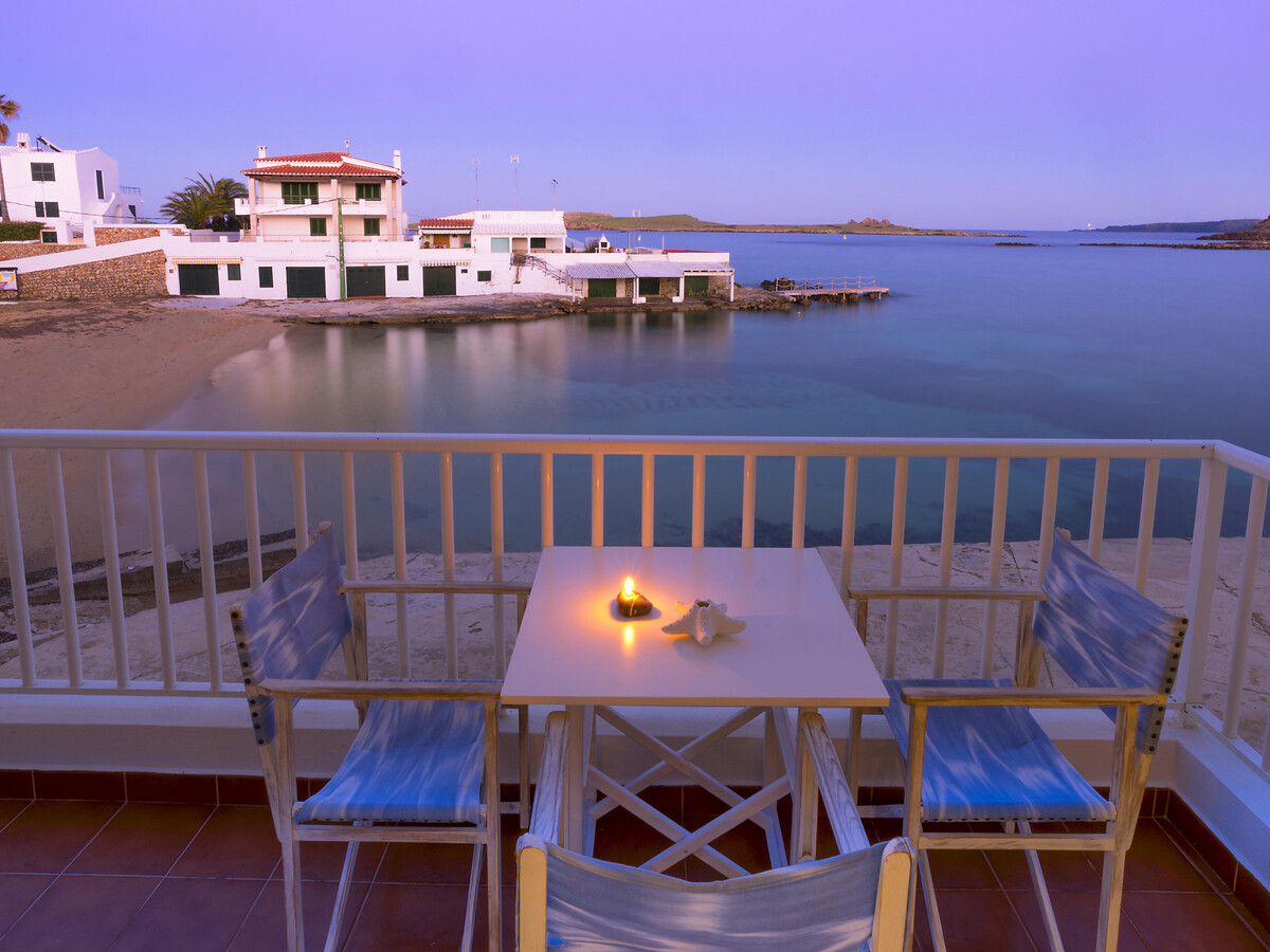 Appartement front de mer Es Mercadal, 4 pers., vue sur la mer - Photo 1