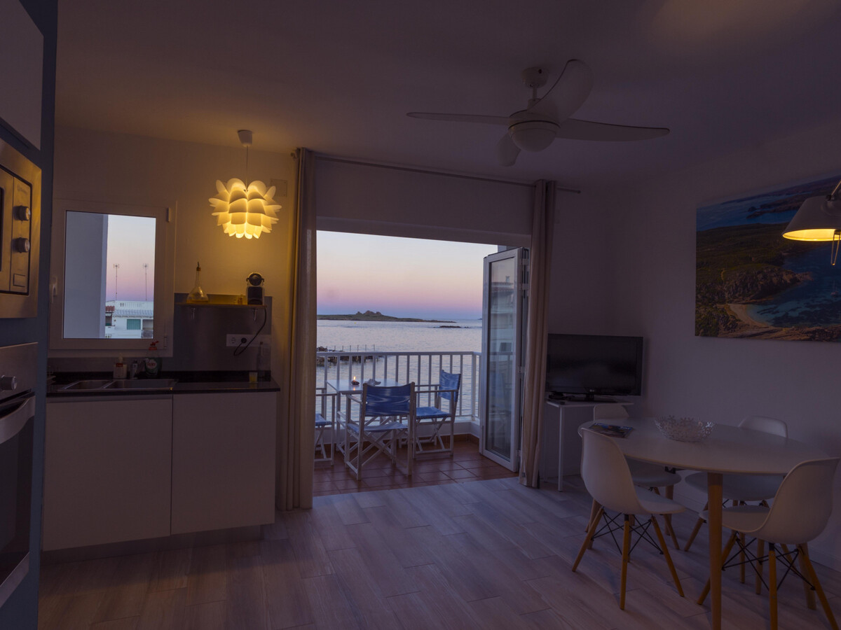 Appartement front de mer Es Mercadal, 4 pers., vue sur la mer - Photo 10