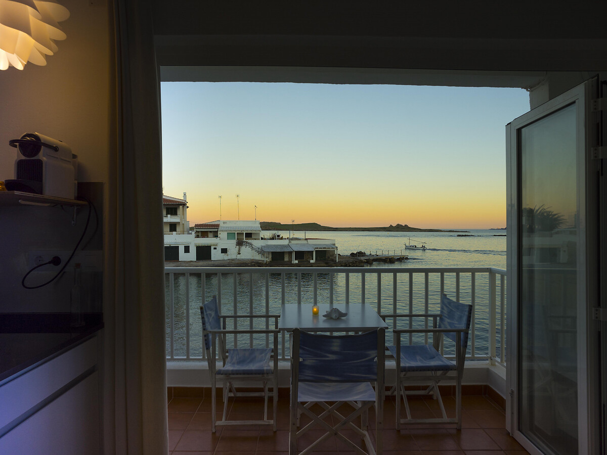 Appartement front de mer Es Mercadal, 4 pers., vue sur la mer - Photo 18