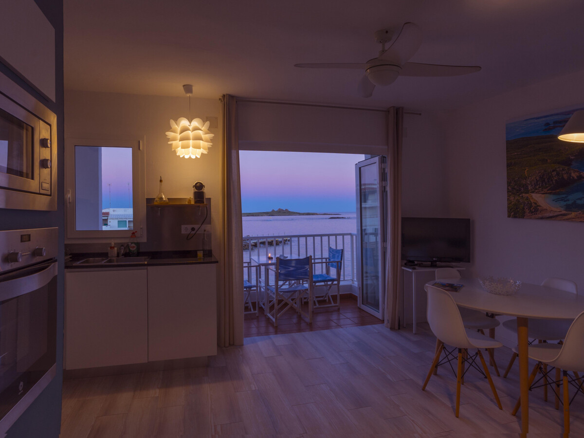 Appartement front de mer Es Mercadal, 4 pers., vue sur la mer - Photo 19