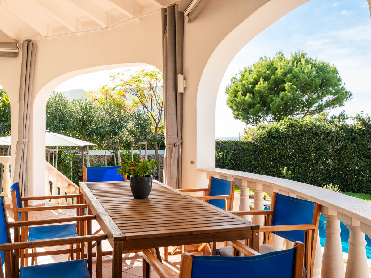 Villa Las Terrazas à Es Canutells : piscine et terrasses - Photo 8