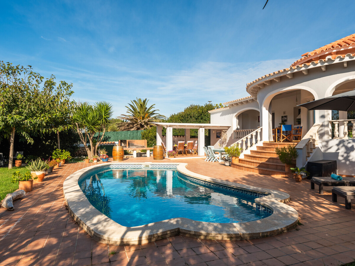 Villa Las Terrazas à Es Canutells : piscine et terrasses - Photo 25