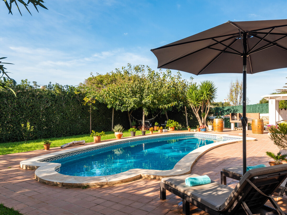 Villa Las Terrazas à Es Canutells : piscine et terrasses - Photo 27