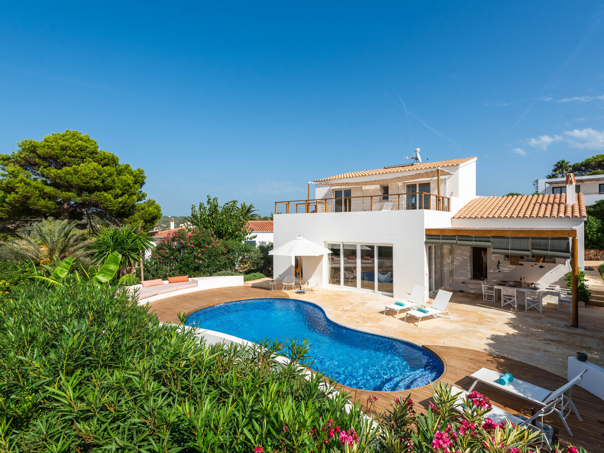 Villa 4 chambres, piscine privée et vue mer à Es Canutells - Photo 1
