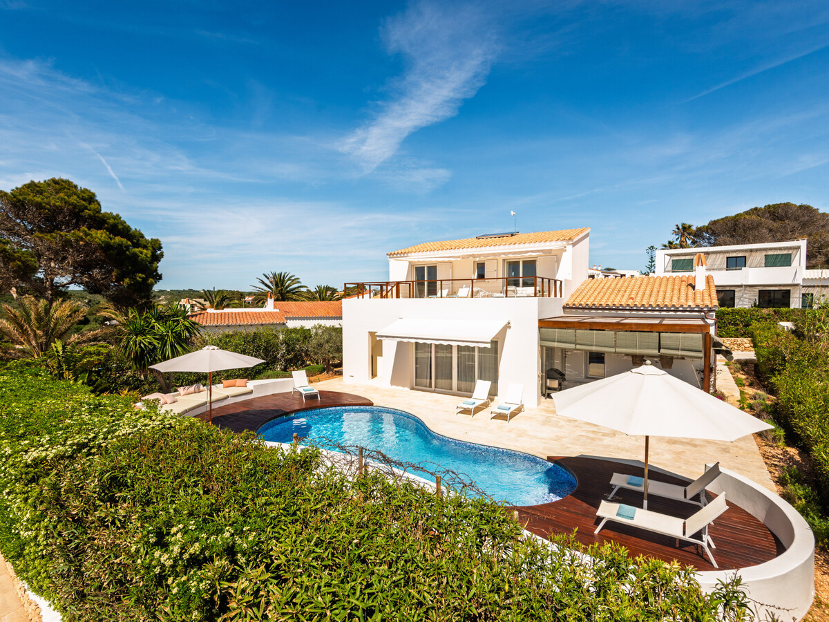 Villa 4 chambres, piscine privée et vue mer à Es Canutells - Photo 9