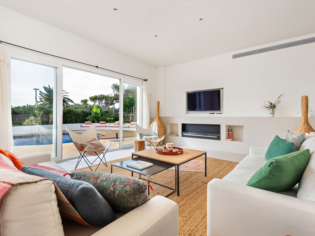 Villa 4 chambres, piscine privée et vue mer à Es Canutells - Photo 10
