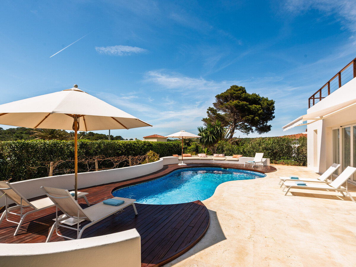 Villa 4 chambres, piscine privée et vue mer à Es Canutells - Photo 16