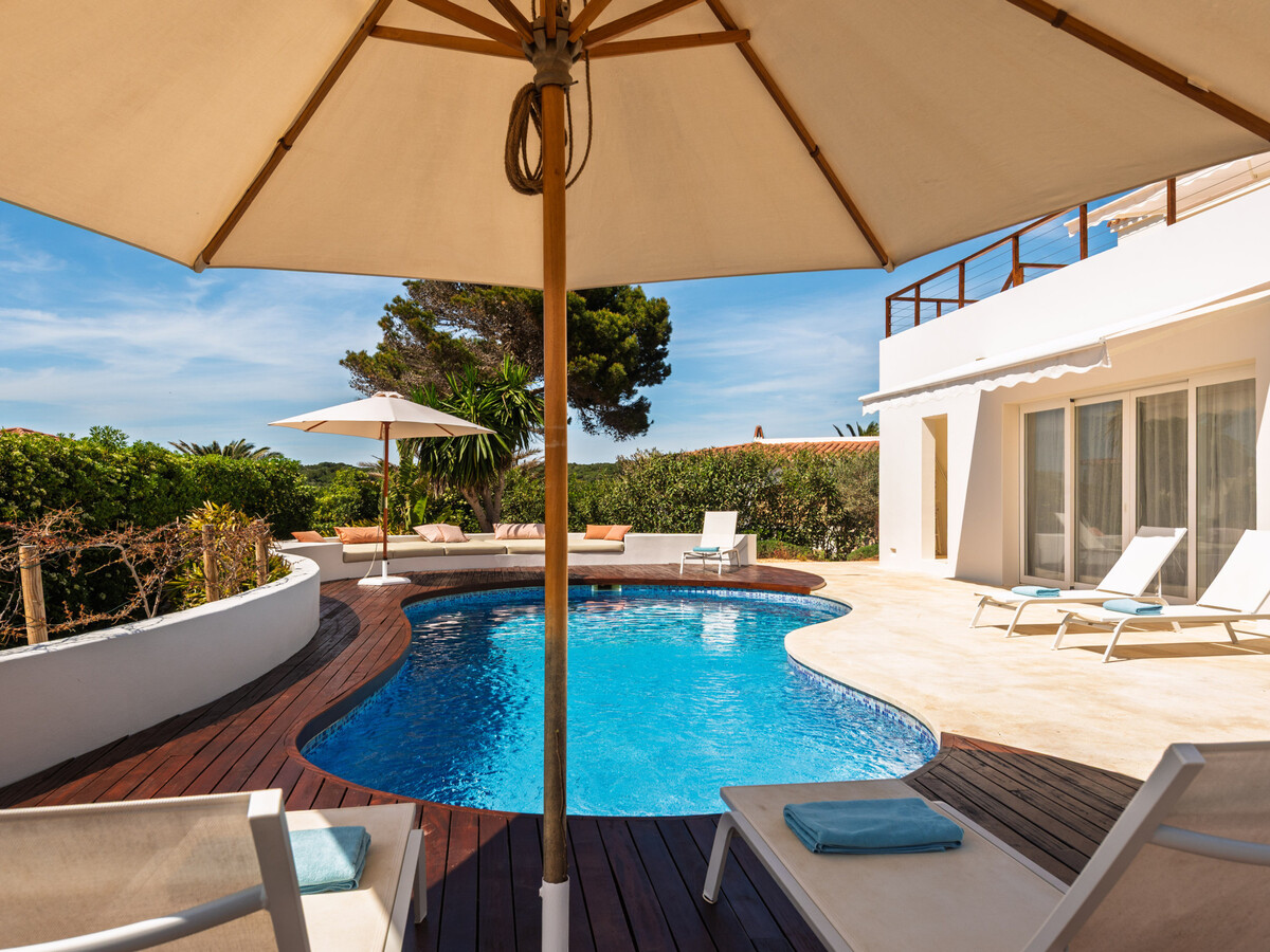 Villa 4 chambres, piscine privée et vue mer à Es Canutells - Photo 17
