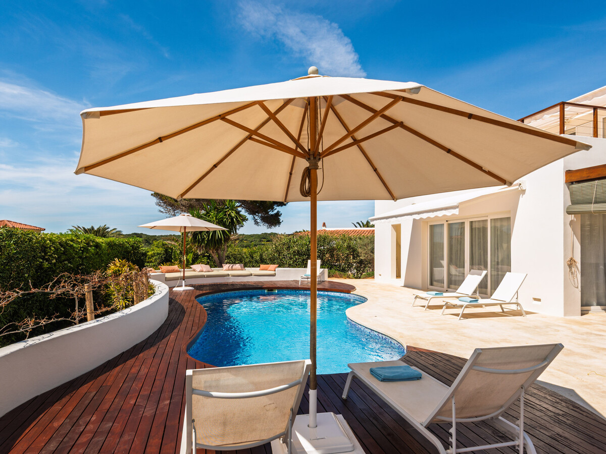Villa 4 chambres, piscine privée et vue mer à Es Canutells - Photo 20