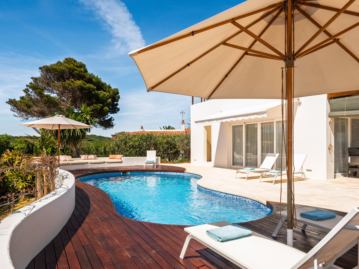 Villa 4 chambres, piscine privée et vue mer à Es Canutells - Photo 22