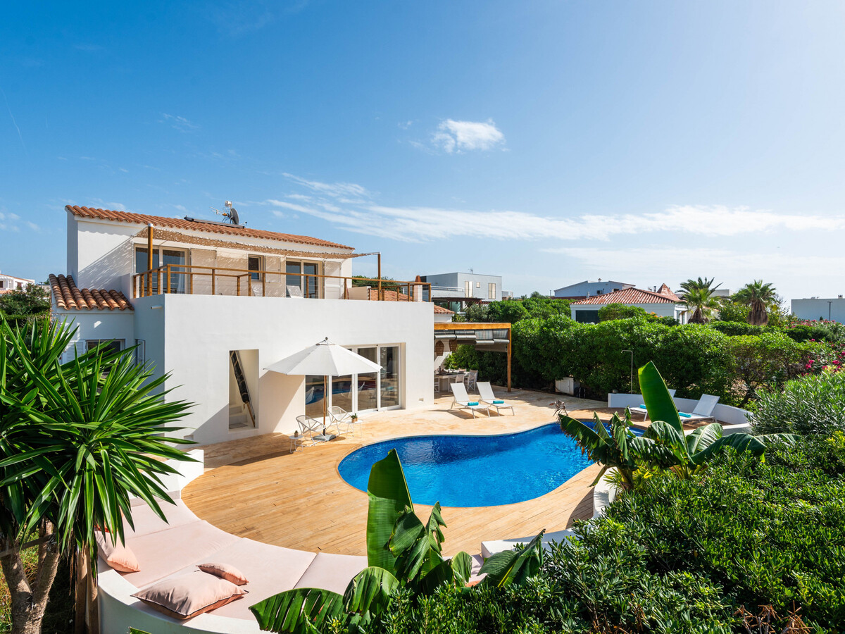 Villa 4 chambres, piscine privée et vue mer à Es Canutells - Photo 34