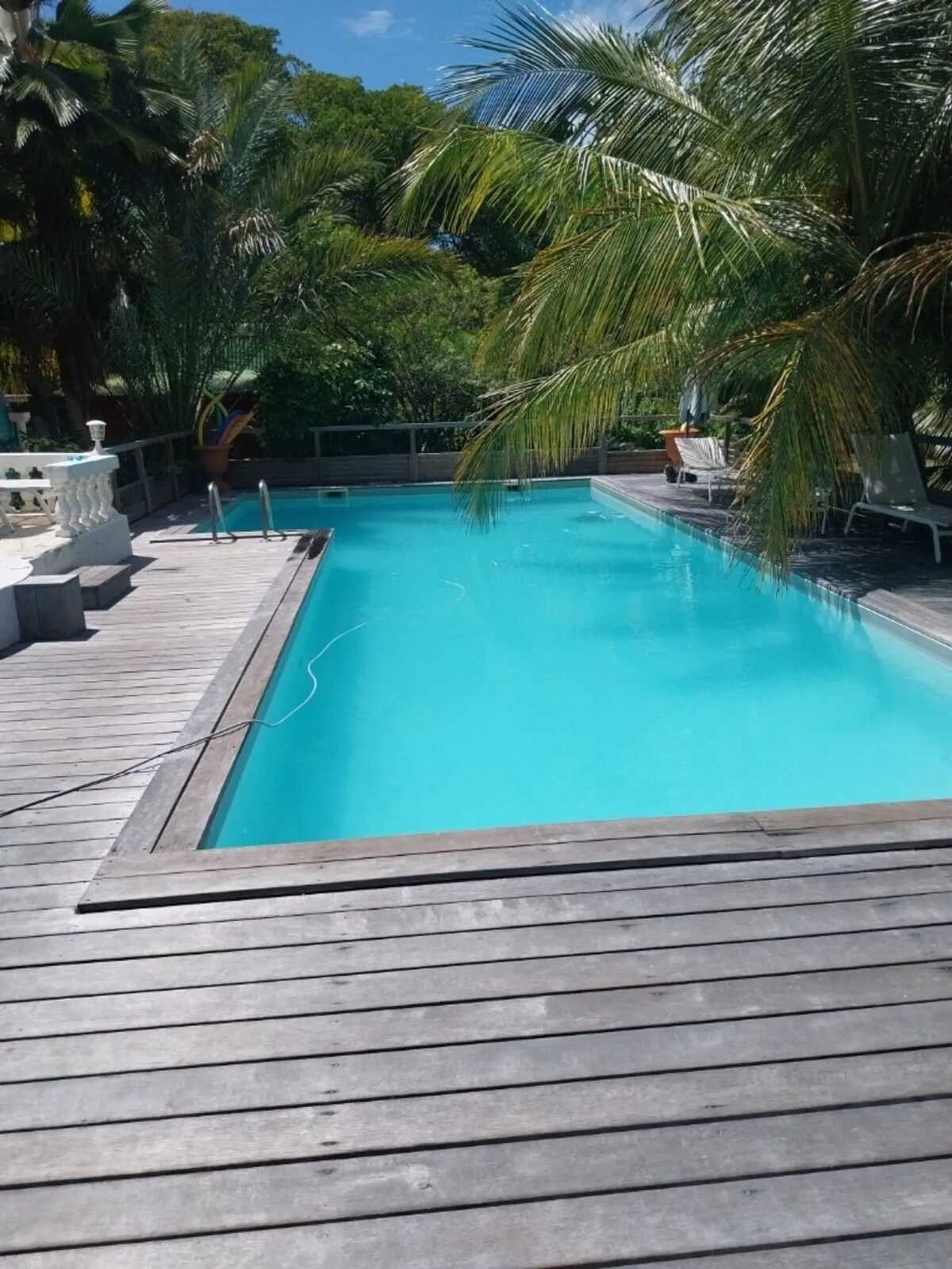 Bungalow avec jacuzzi et jardin privatif à Grand Bourg, Guadeloupe - Photo 12