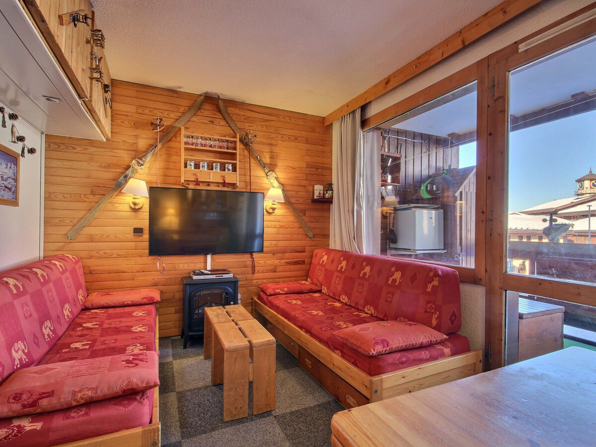 Studio 4 pers avec balcon, Belle Plagne – Front de neige - Photo 1