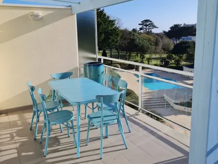 Location appartement à La Baule, Charmant appartement avec grande terrasse à La Baule