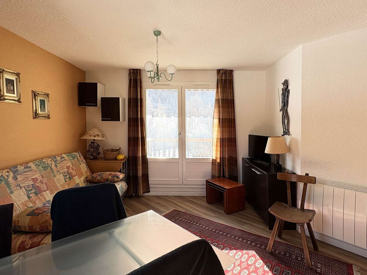 Studio 4 pers aux Orres, balcon sud-est face aux pistes - Photo 1