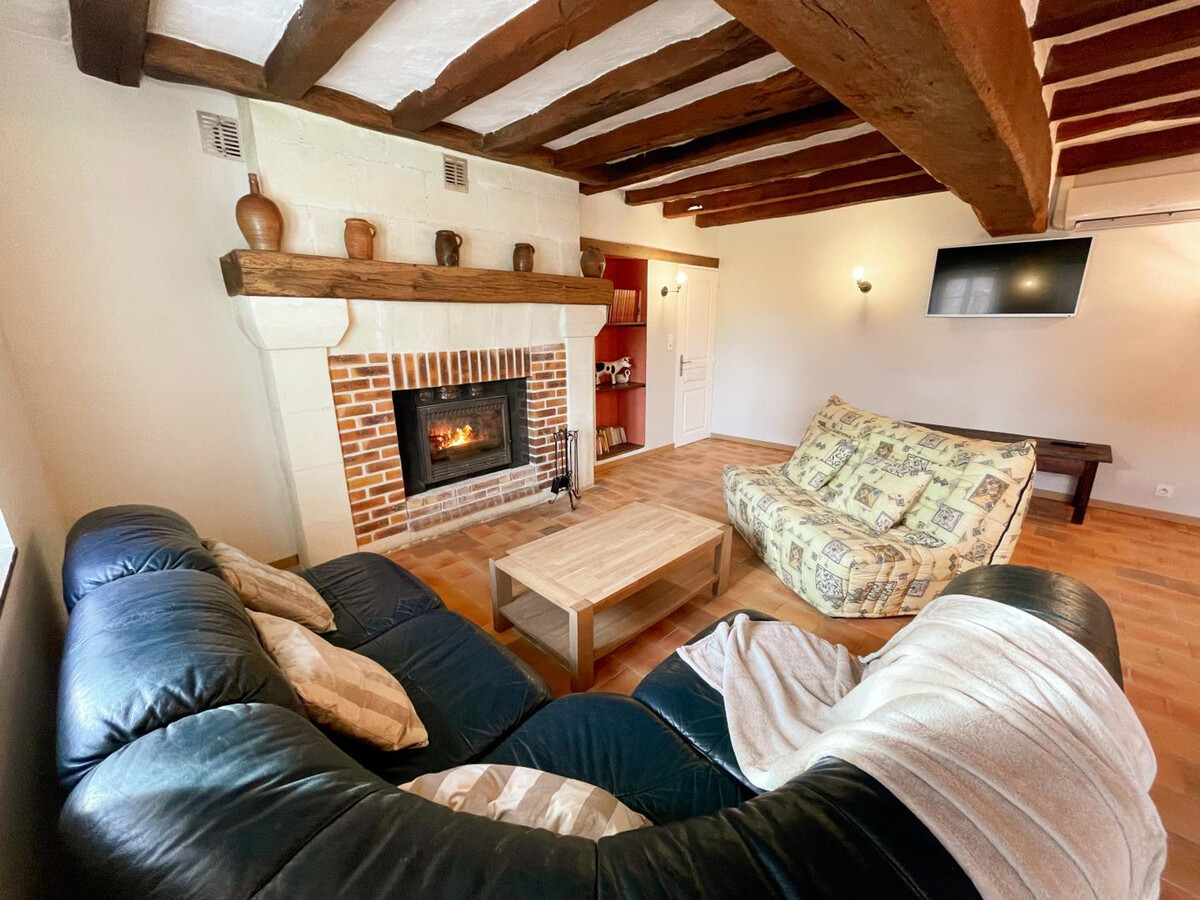 Gîte Touraine 4 pers. – Cheminée, jardin, wifi - Photo 6
