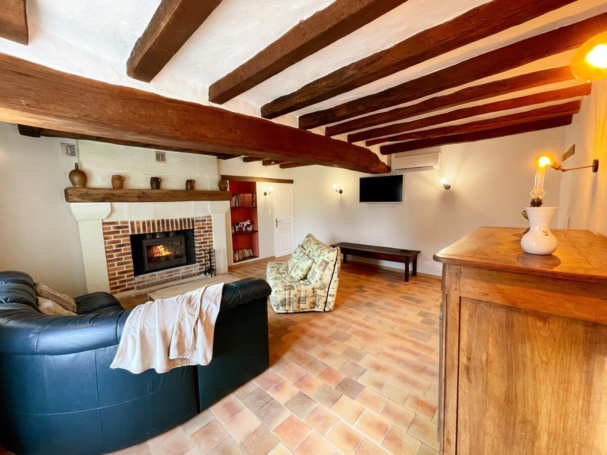 Gîte Touraine 4 pers. – Cheminée, jardin, wifi - Photo 8