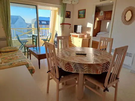 Appartement 4 pers, balcon sud à 150m de la plage : photo 2