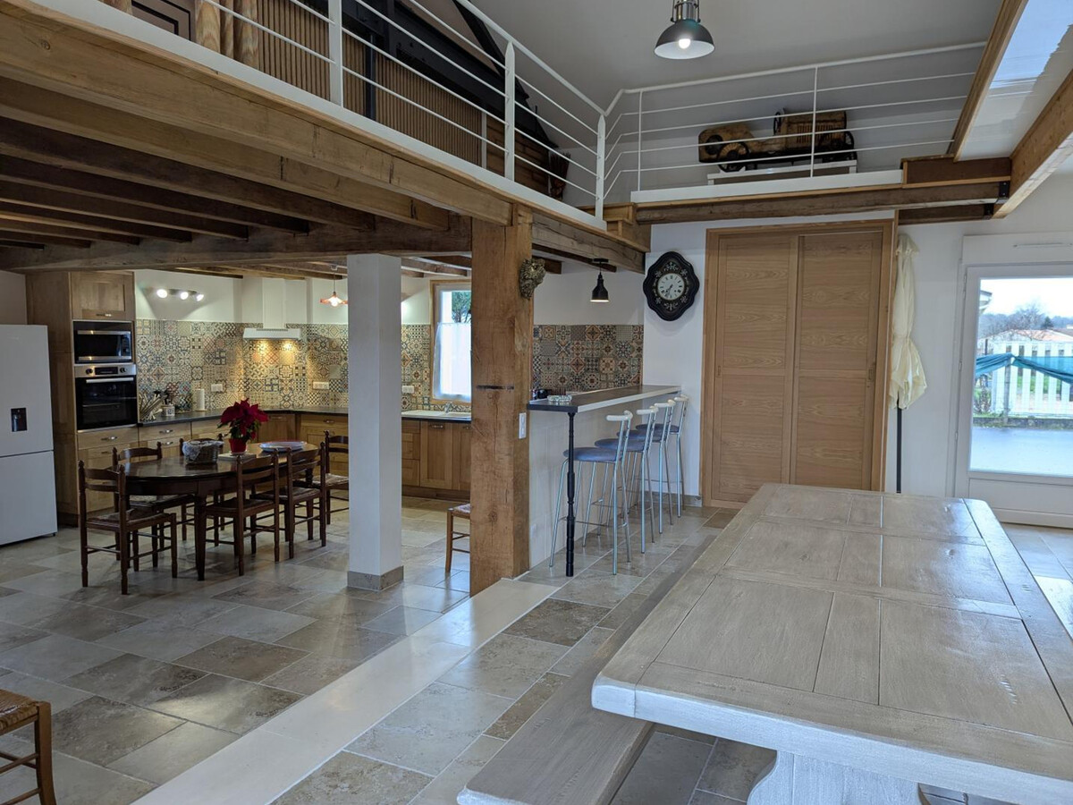 Gîte rénové 8 pers. avec jardin clos à Dirac - Photo 12