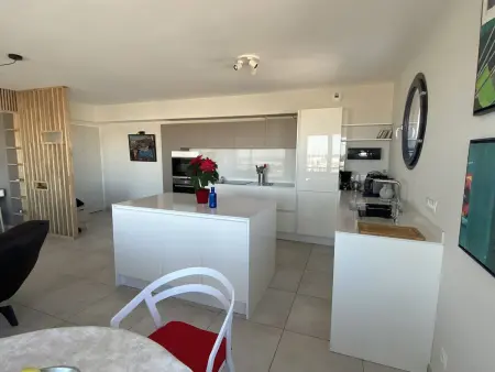 Appartement 4 étoiles en première ligne, vue port à Canet-Plage : photo 7
