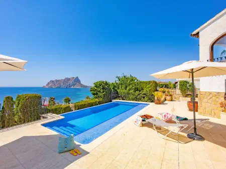 Location villa à Calp, Villa de luxe à Calpe avec piscine privée, Wi-Fi et animaux acceptés