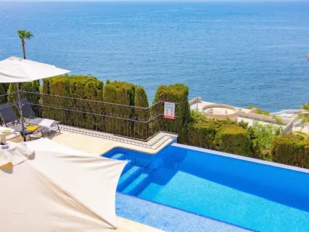 Villa 8 pers. Calpe : piscine infini face à la mer : photo 19