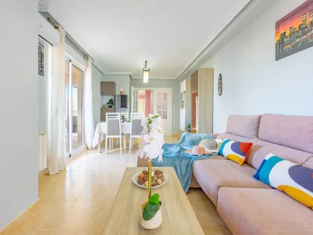 Location appartement à Calp, Appartement à Calpe proche plage avec terrasse