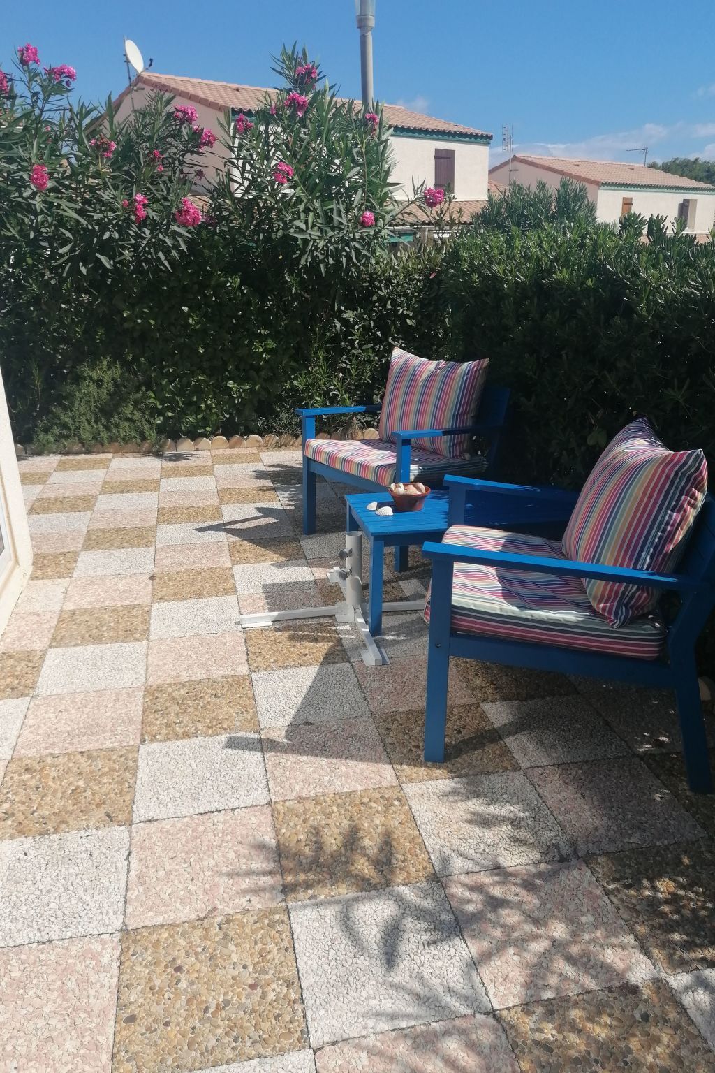 Maison Bleu : 3 chambres, 450 m de la plage - Photo 1