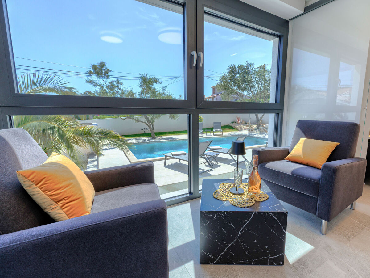 Villa Ventus - Pula, piscine chauffée et vue mer - Photo 19