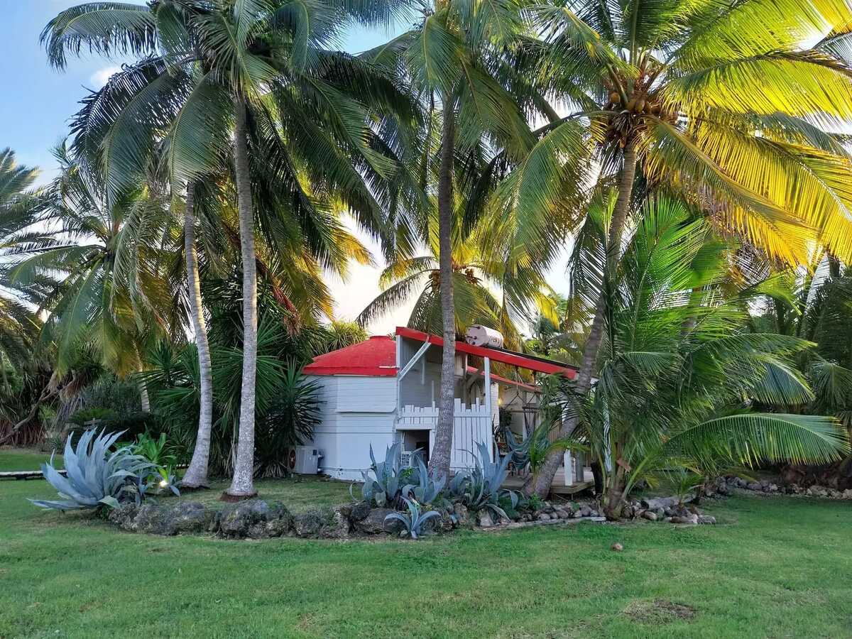 Bungalow avec spa et piscine partagée à Grand Bourg, Guadeloupe - Photo 6
