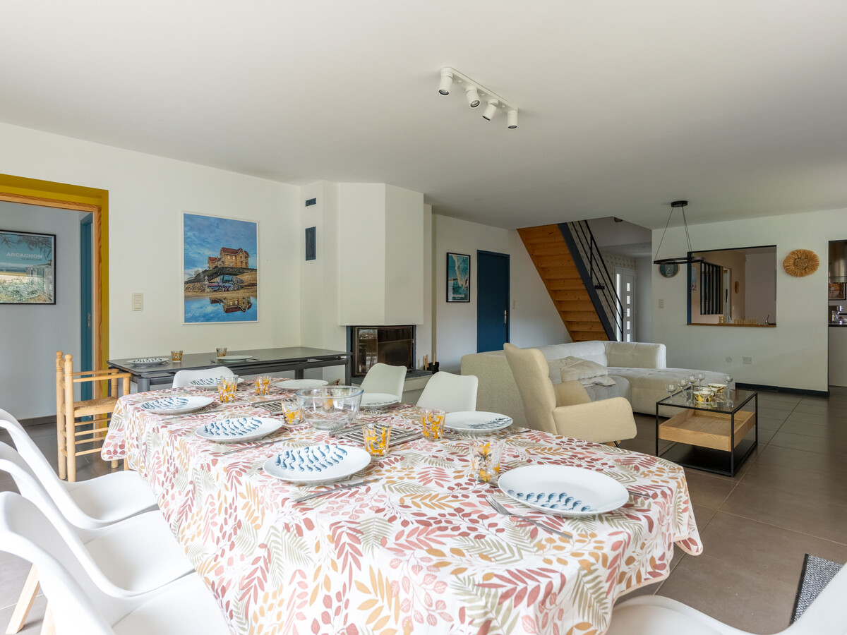 Villa moderne 170m² à Biscarrosse, piscine chauffée et piste cyclable - Photo 6
