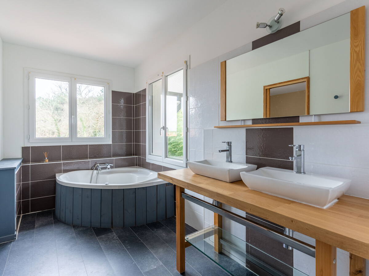 Villa moderne 170m² à Biscarrosse, piscine chauffée et piste cyclable - Photo 17