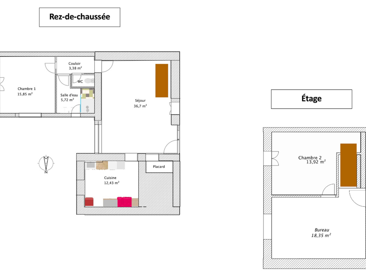 Gîte rénové en grange, 2 chambres à Damvix - Photo 20
