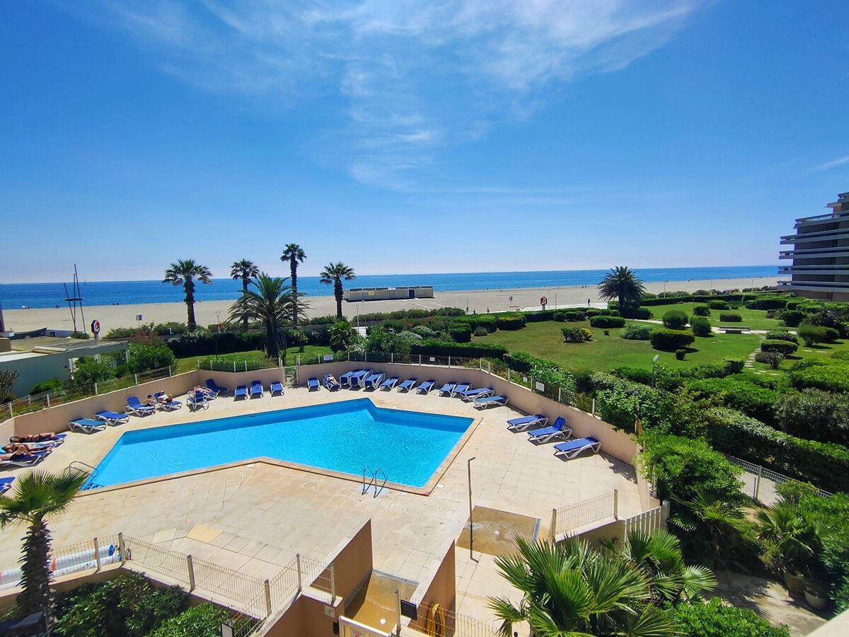 Appartement 2 pièces face mer avec piscine à Canet-Plage - Photo 13