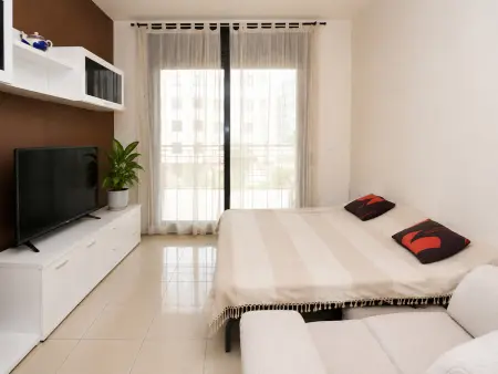 Appartement 1 chambre à 50m de la plage, piscine et climatisation : photo 5
