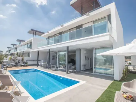 Location maison à Protaras, Ferienvilla Olivine Pearl mit Meerblick