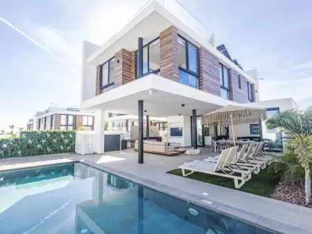 Location maison à Protaras, Protaras Aqua Pearl Villa AQ18 mit Poolheizung