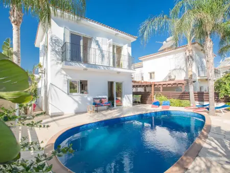 Location maison à Protaras, Charmante 3-Schlafzimmer-Villa DI12 mit privatem Pool