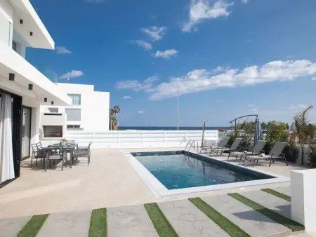 Villa 3 chambres Protaras, piscine privée et terrasse vue mer : photo 4