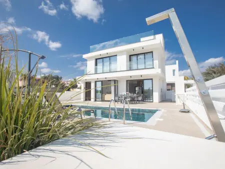 Villa 3 chambres Protaras, piscine privée et terrasse vue mer : photo 29