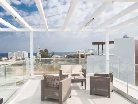 Villa contemporaine 2 chambres avec piscine privée à Protaras : photo 6