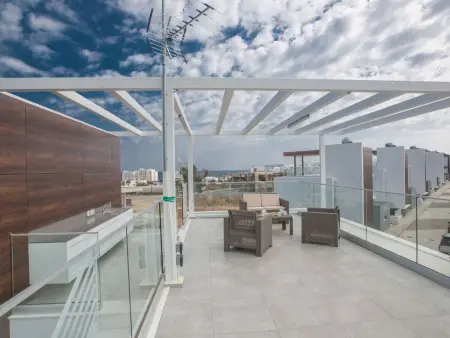 Villa contemporaine 2 chambres avec piscine privée à Protaras : photo 20