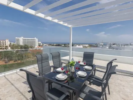 Protaras Aqua Pearl Villa AQ05 – Piscine privée : photo 6