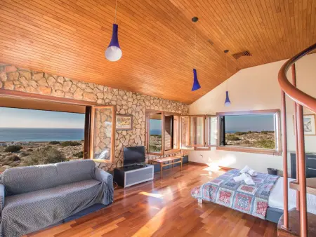 Villa stone 5 chambres avec piscine infinity et vue mer à Ayia Napa : photo 14