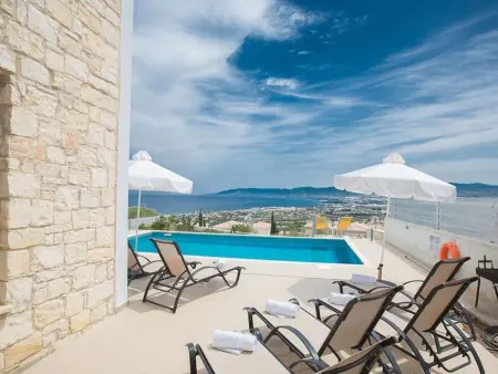 Villa Latchi avec piscine privée, vue baie de Chrysochou : photo 4