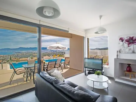 Villa Latchi avec piscine privée, vue baie de Chrysochou : photo 6