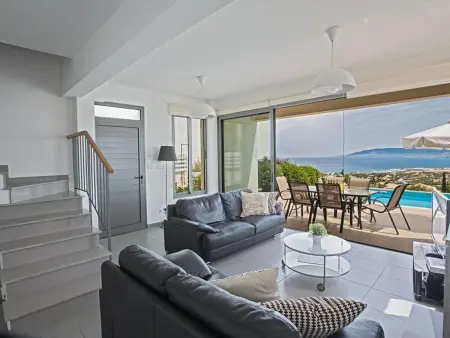 Villa Latchi avec piscine privée, vue baie de Chrysochou : photo 7